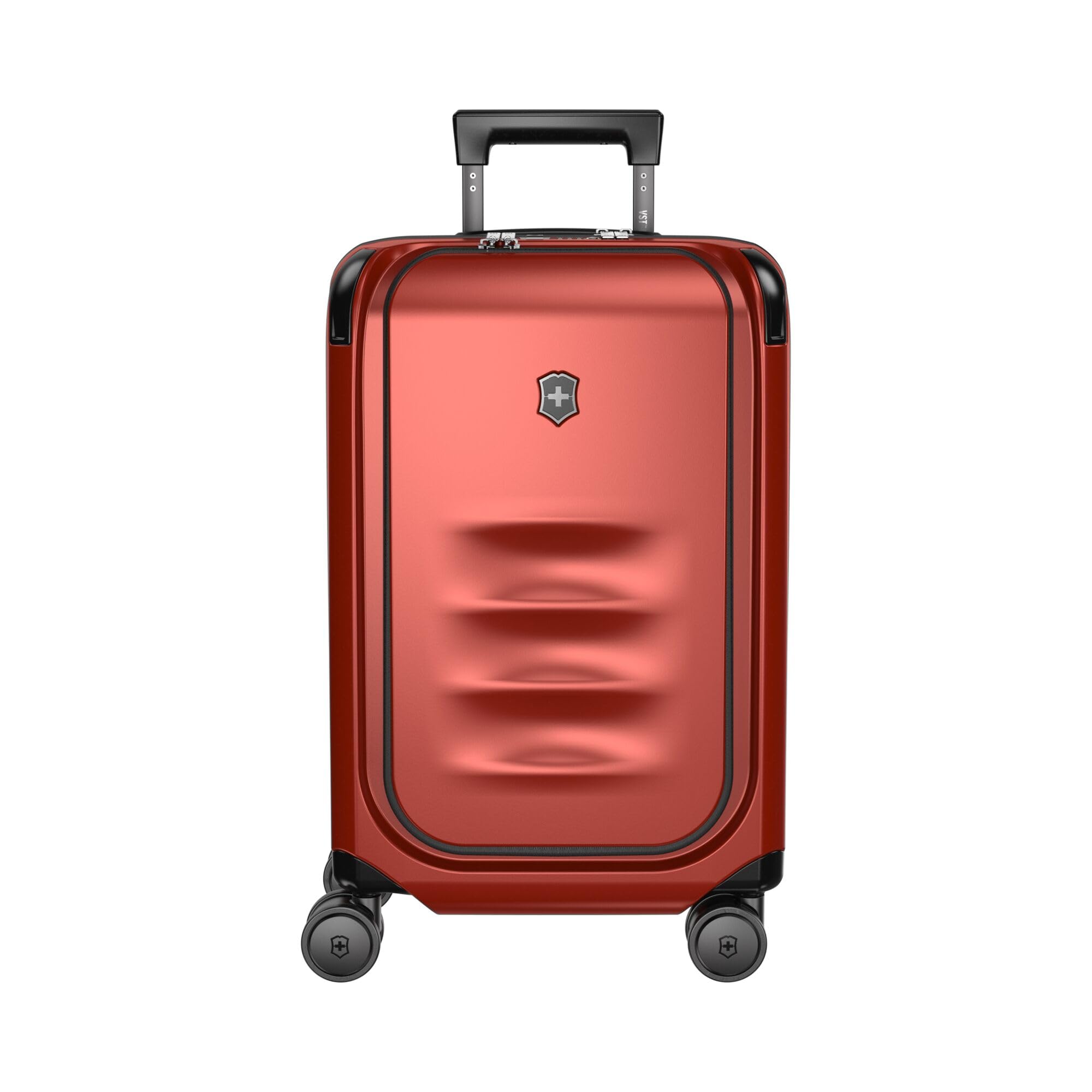 Victorinox Spectra 3.0 Expandable Frequent Flyer Carry-On, Valigia da Cabina, Trolley, Leggero, Donna/Uomo, 23 x 35 x 55 cm, 37-44 l, Rosso