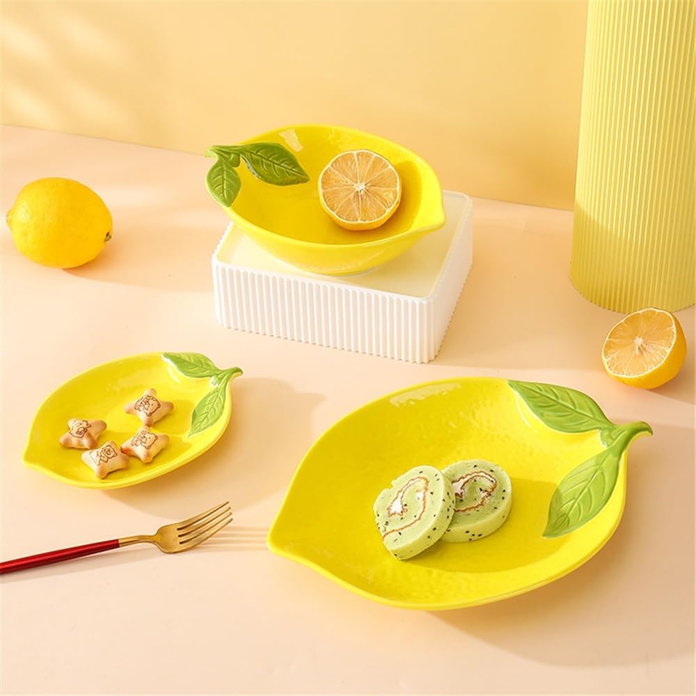 Ciotole Aperitivo Piatto da Portata, Piatto da Insalata, Piatto da Dessert, Piatto da Frutta in Ceramica, Decorazione da tavola Antipastiera