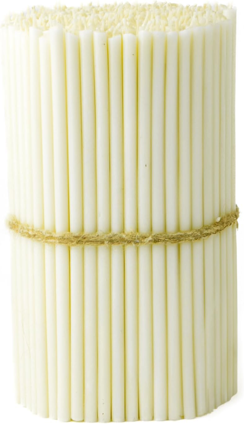 Diveevo Candele Rituali №80 - 20 Candele Di Cera D'api Nere Consacrate - Foto 6