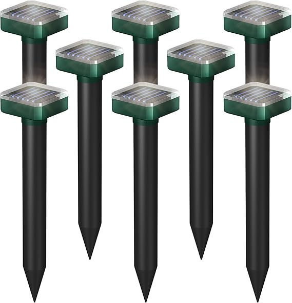 8 Pack Deer Repellent Devices,Deer Repellent,Deer