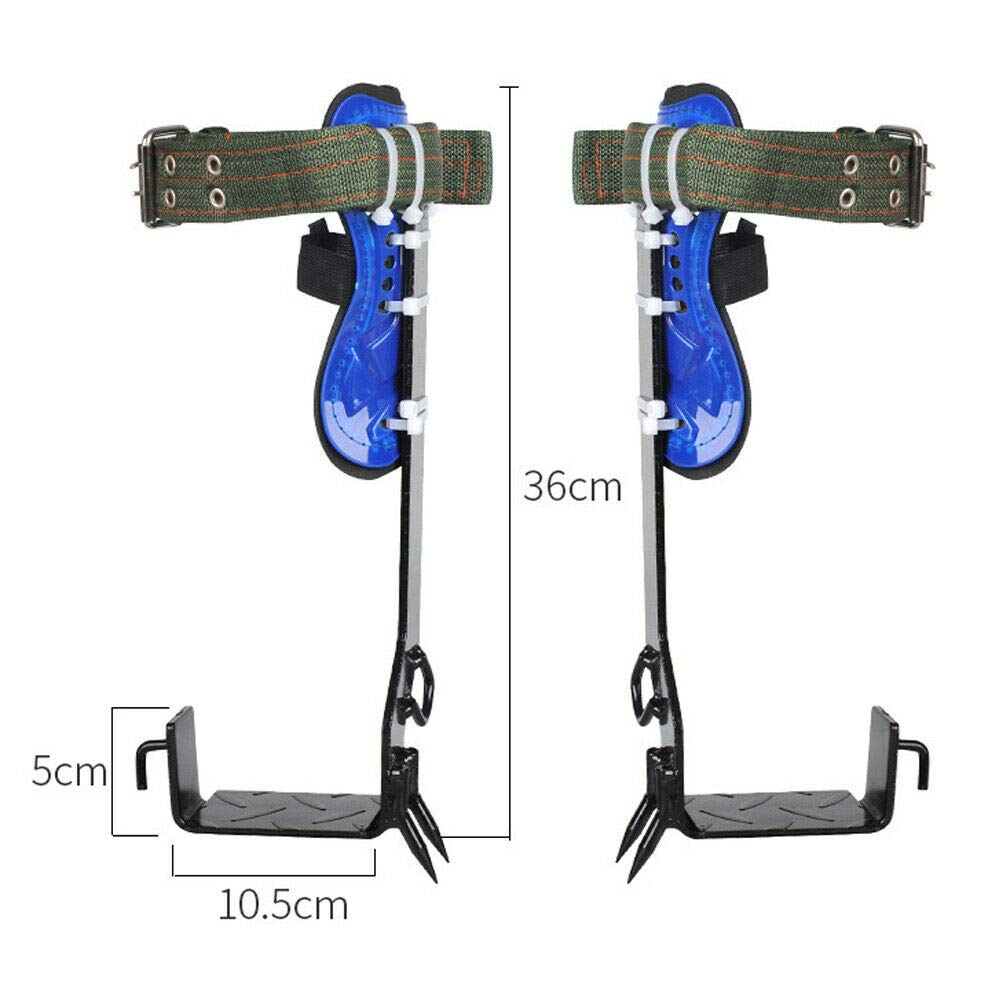Produktbild von Baumklettern Ausrüstung Set, 1 Pair Forst Steigeisen