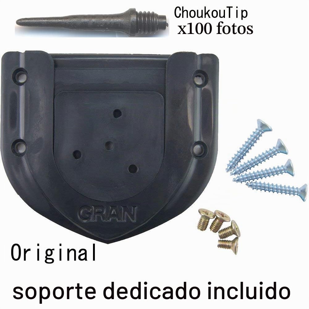 Gran Board 3s - Diana LED con Bluetooth (Azul) con Soporte Especial y Juego de Dardos y 50 dianas ChoukouTip50pics