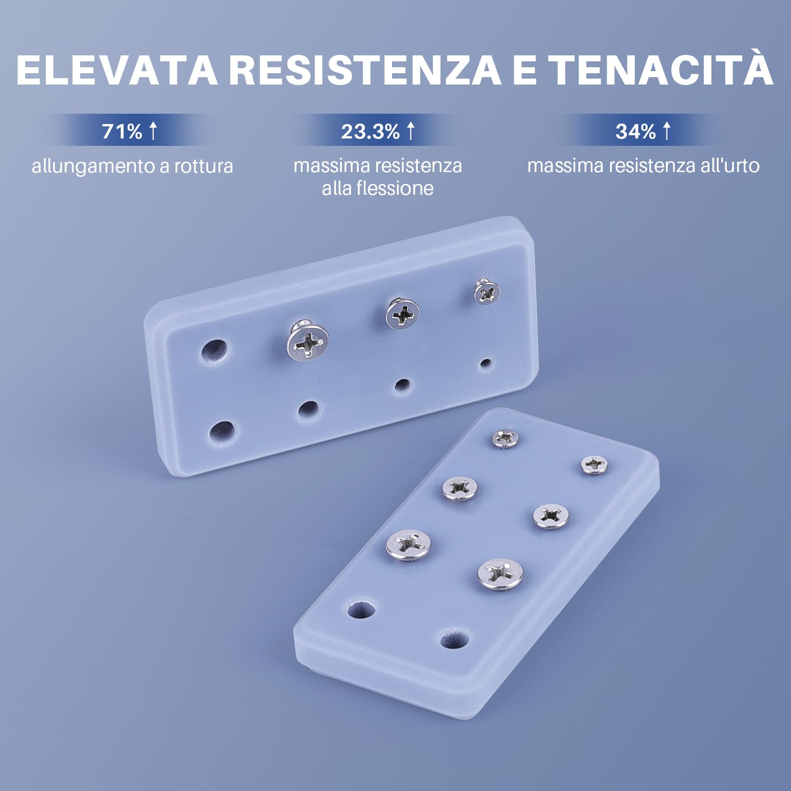 ELEGOO Resina ABS-Like 3.0 per Stampante 3D, Resina Fotopolimerica a Polimerizzazione UV 405 nm per Stampa 3D LCD/DLP, Grigio 3000g