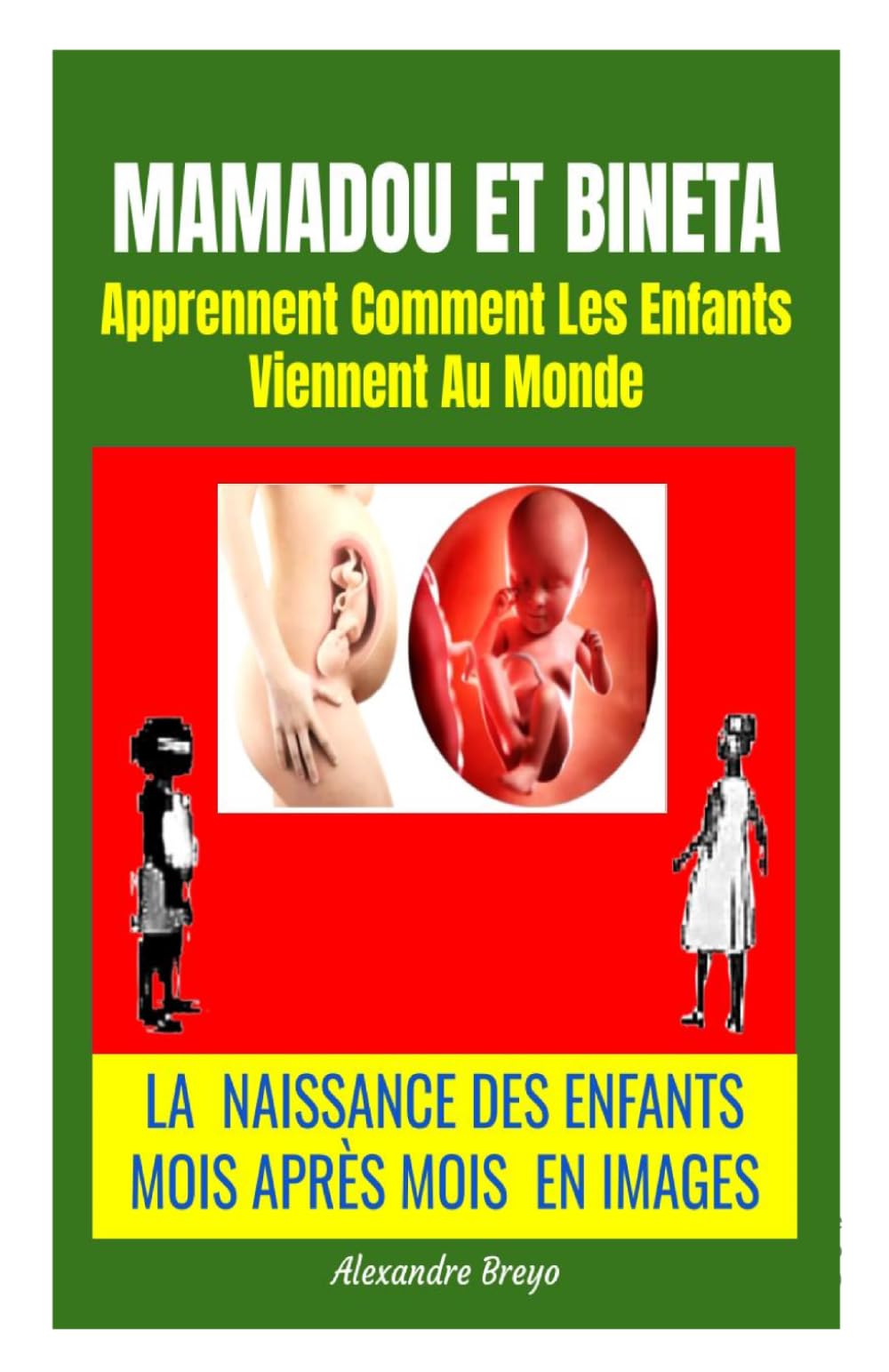 Mamadou et Bineta Apprennent Comment les Enfants Viennent au Monde: La Naissance des Enfants Mois Après Mois en image