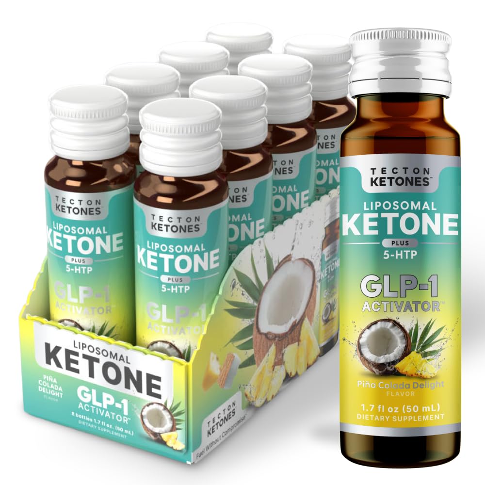 Tecton Ketones - Bioidentical Exogenous Ketones Supplement, D-BHB Focus & Clarity Endurance Training Shots - Clean Energy Shot with Electrolytes for Hydration + 10g Ketone, Caffeine Free, 8ct Berry — Amazon image 11