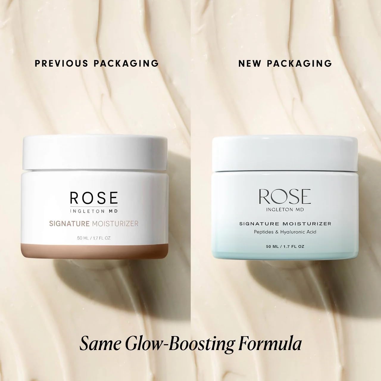 ROSE Ingleton MD Signature Face Moisturizer with Peptides & Ceramides