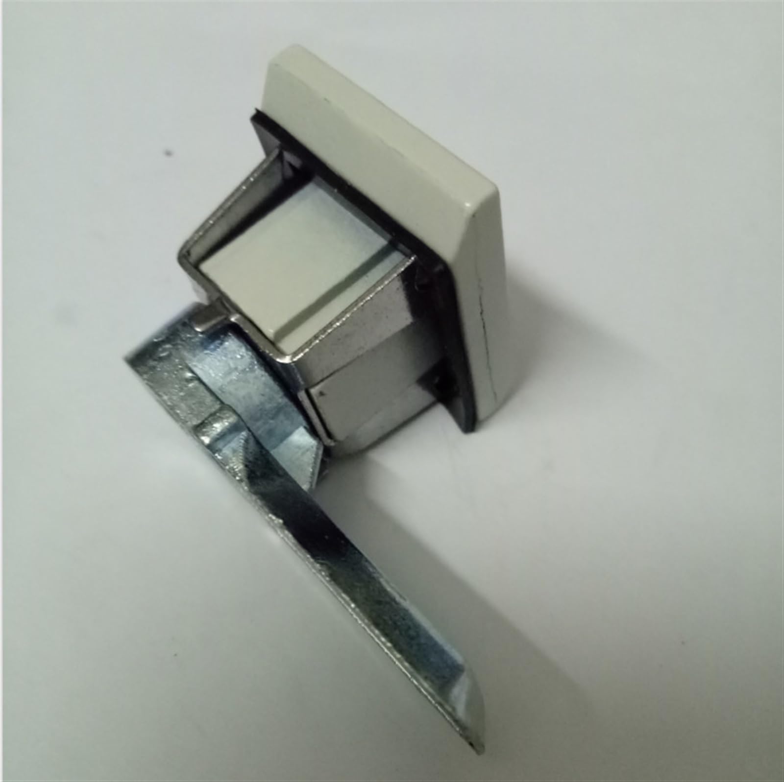WPOIYHGBY Square Stainless Steel Distribution Box Cinet Door Lock MS813 Electric Switch Appliance Control 1Pcs(Key)