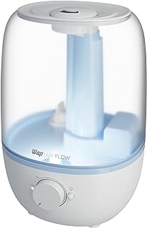 Wap umidificador de ar air flow u2 com luminária e difusor de aromas