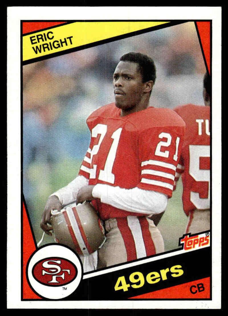 Amazon.com: 1984 Topps #363 Eric Wright 49ers NFL Football