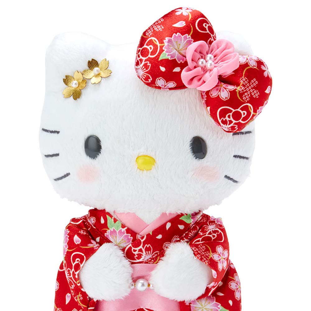 d#️⃣サンリオ#️⃣　キティ　ラブレター　セーラー服　ぬいぐるみ 新品♡サンリオ♡ポーチ付きセーラー服キティちゃんのぬいぐるみ