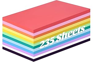 Big Paper: 235 Sheets of Construction Paper for Endless Artistic Adventures