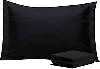 Vista 93 de NTBAY Fundas de almohada estándar, paquete de 2 fundas de almohada de microfibra cepillada de 20 x 26 pulgadas, súper suaves y acogedoras