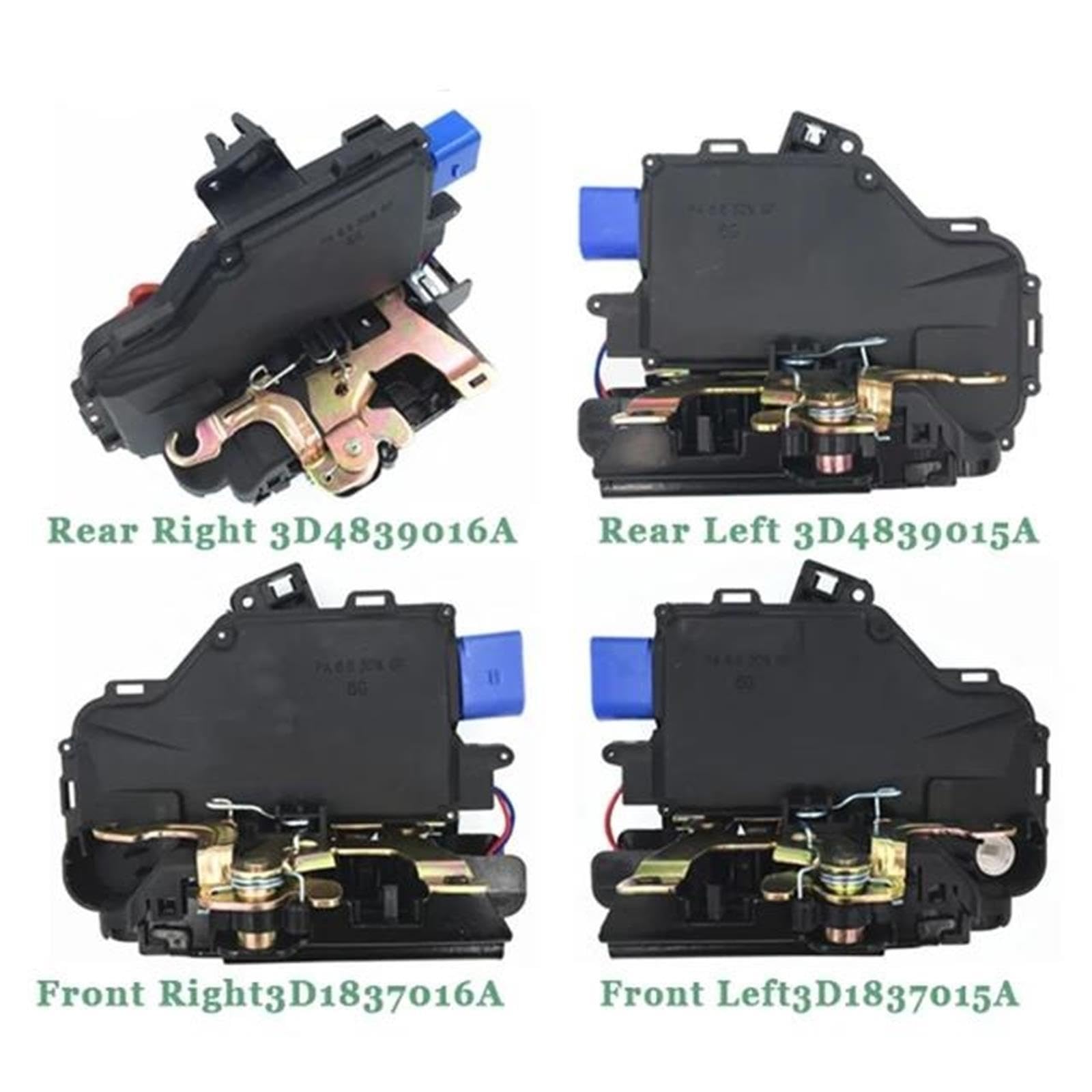 mécanisme serrure voiture Pour Cayenne 2002-2010 3D1837015A 3D1837016A