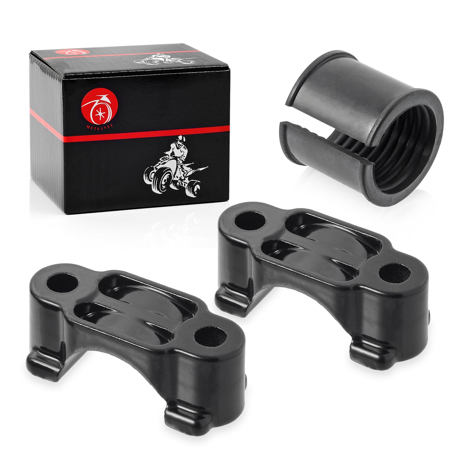 Boccola Albero Sterzo Per Polaris - Ricambio 0450499, 2 Pezzi In Gomma - Foto 3