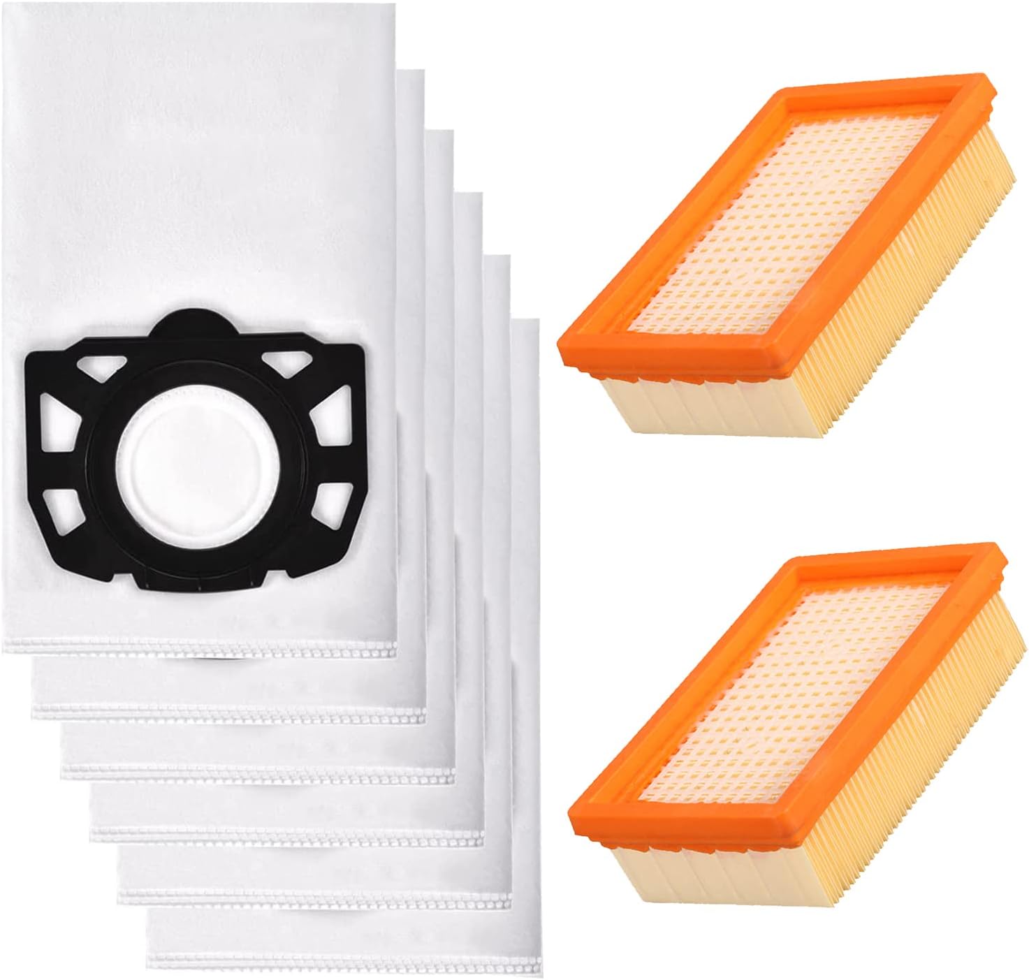Set Ricambi Per Aspirapolvere Robot Conga 11090 - 4 Sacchetti Polvere