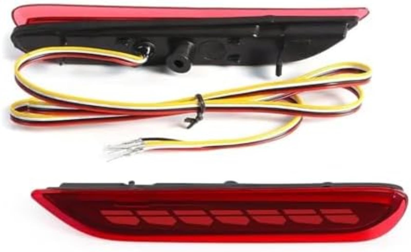 Tylna lampa tylna, dla X Trail T32, dla Rogue, dla Qashqai J11, dla liści, dla Pathfinder 2014-2016 światła odblaskowe zderzaka tylne światło samochodowe Led Odblask na zderzak (3) (3)