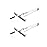 JOSALINAS 2PCS Mascara Brushes Eyebrow Eyelash Brushes Mascara Wands Spooly Applicators Eye Brushes Portable Cosmetic Brushes with Cap Spoolies Brushes for Eyelash Extensions and Eyebrows, White