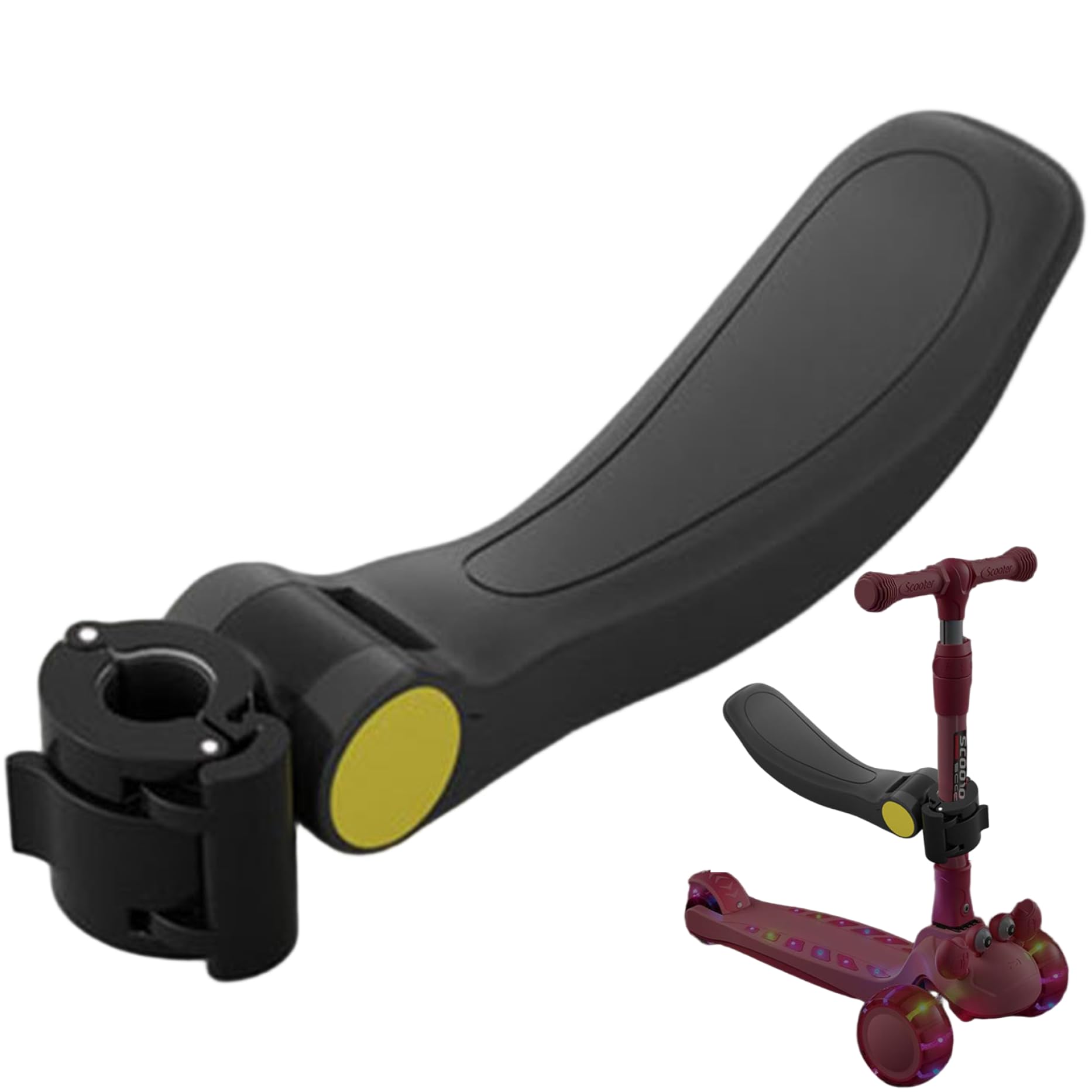 Asiento de scooter para niños ajustable accesorio acolchado universal 8