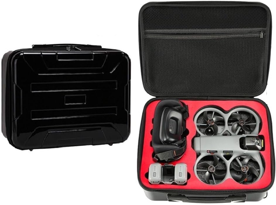 Avata 360 Carrying Case, Travel Hard Case Storage Bag for DJI Avata 360 Motion Fly More Combo Aceessories, Fit for DJI Goggles N3/3, RC 2 Remote Controller, RC Motion 3, Battery Charging Hub