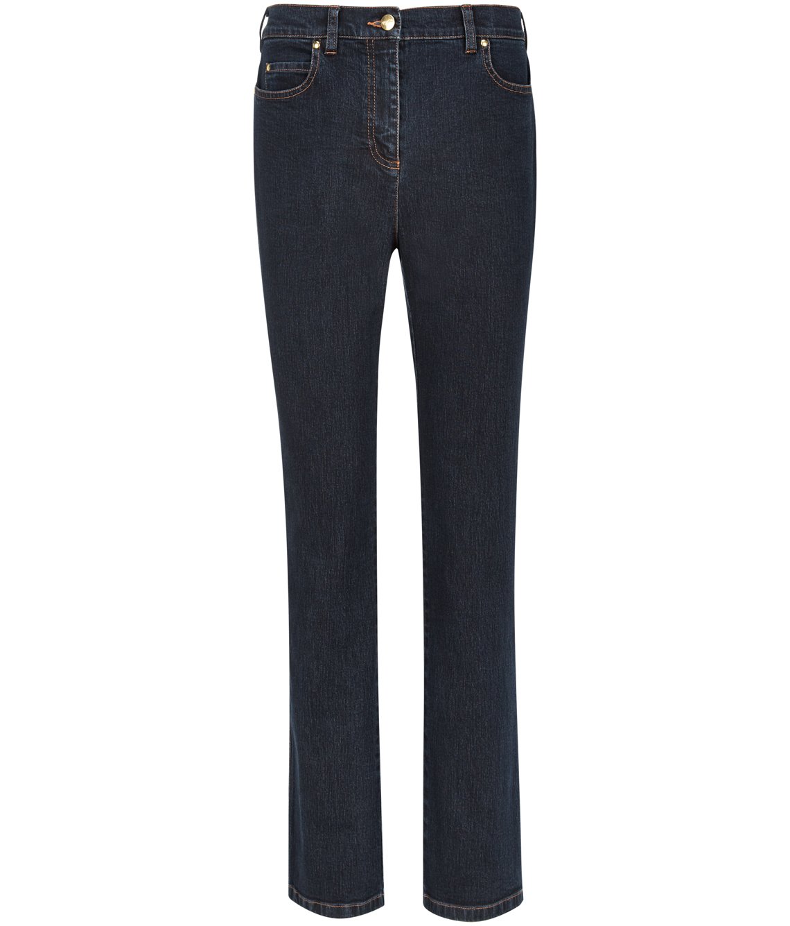 Blue Straight Leg Denim Jeans. RRP 