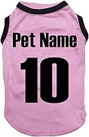 Vista 1 de Petitebella Personalize Camiseta para perro cachorro con tema nacional (Miami, S)