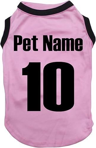 Petitebella Personalize Camiseta para perro cachorro con tema nacional (Miami, M)