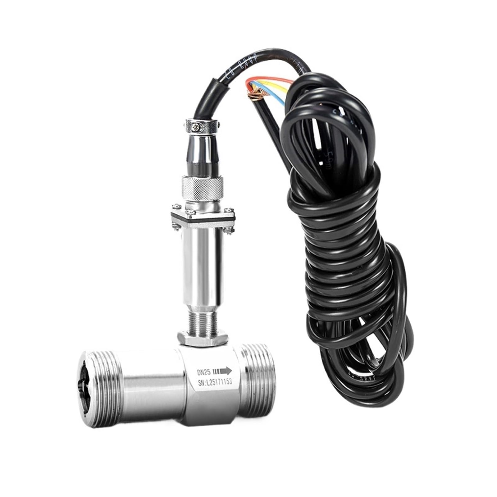 BALYDLUL Flow Meter Turbine Flowmeter DN15-DN50 Thread Connection Pulse Signal SS304 SS316(DN20)
