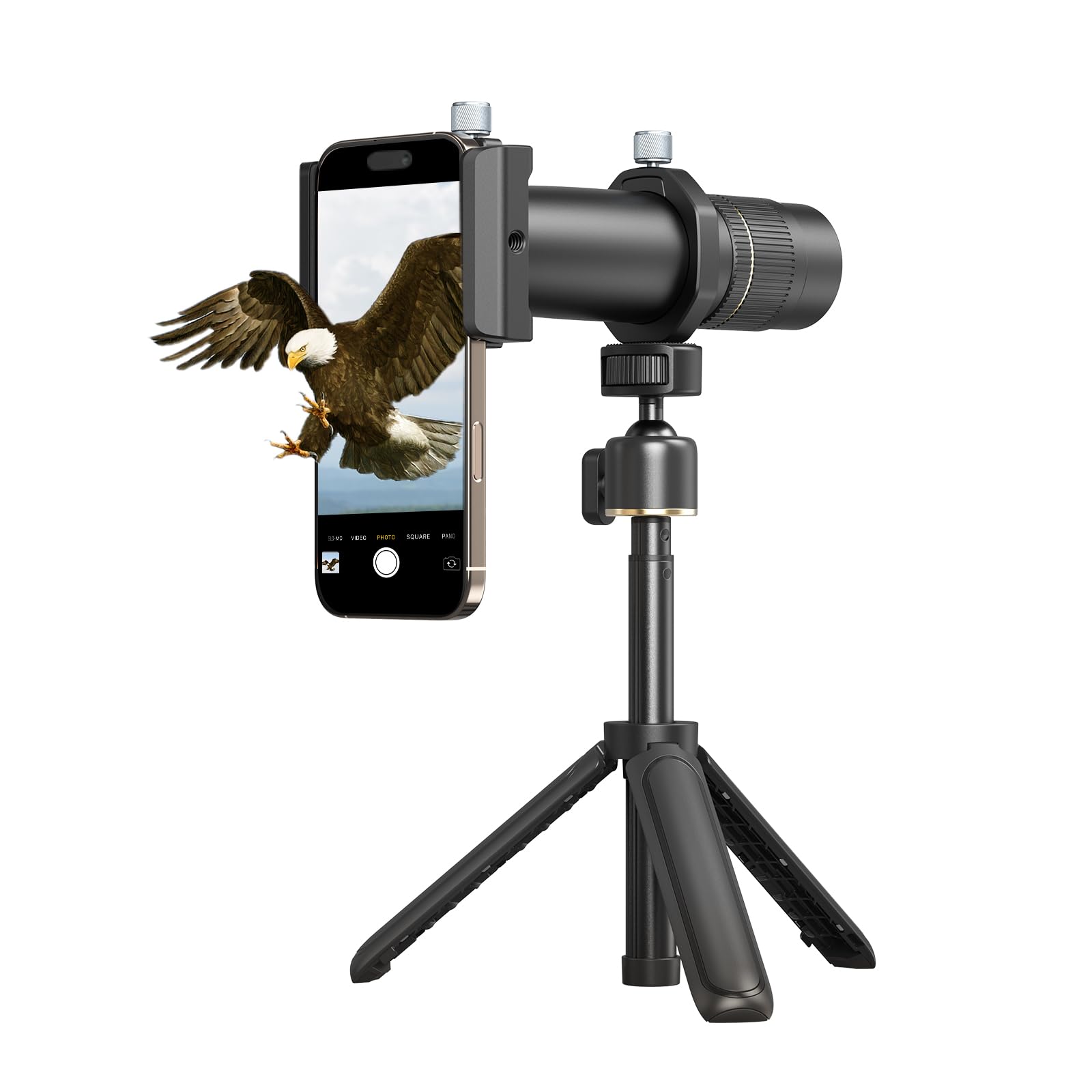 Amazon.co.jp: SmallRig スマホ用 8倍望遠レンズ (Tマウント) 三脚付き