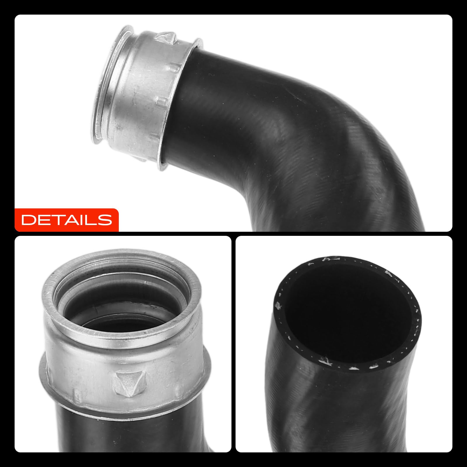 Frankberg Manguera de aire de carga Compatible con O.c.t.a.v.i.a II Combi 1Z5 2.0 TDI RS Leon 1P1 2.0 TDi Passa.t Variante 3C5 2.0 TDI Golf V 1K1 2.0 TDI Passa.t 3C2 2.0 TDI V10-4379,3C0145828D