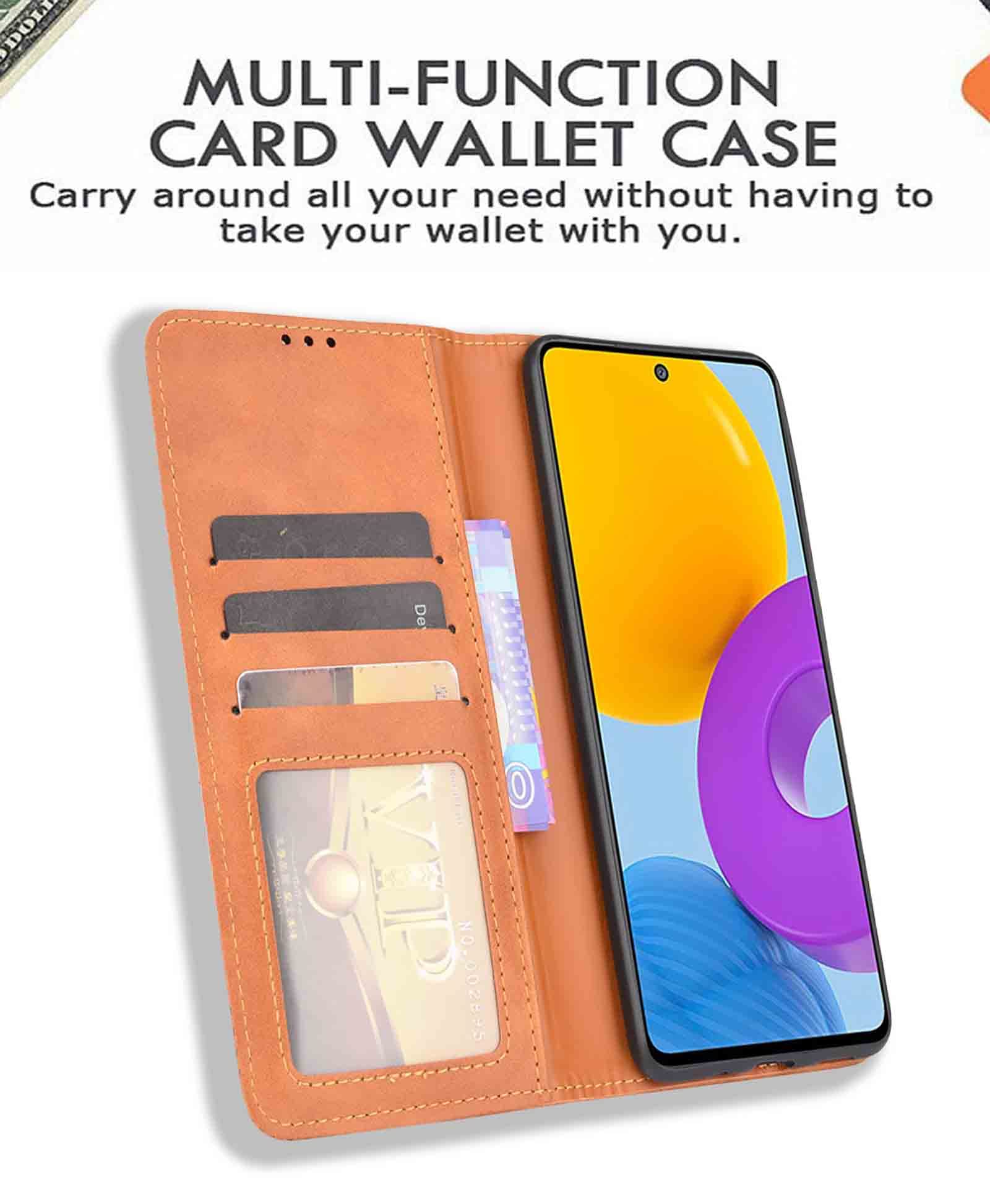 Custodia Oppo A78 5G Portafoglio con Cerniera - Verde Menta Elegante