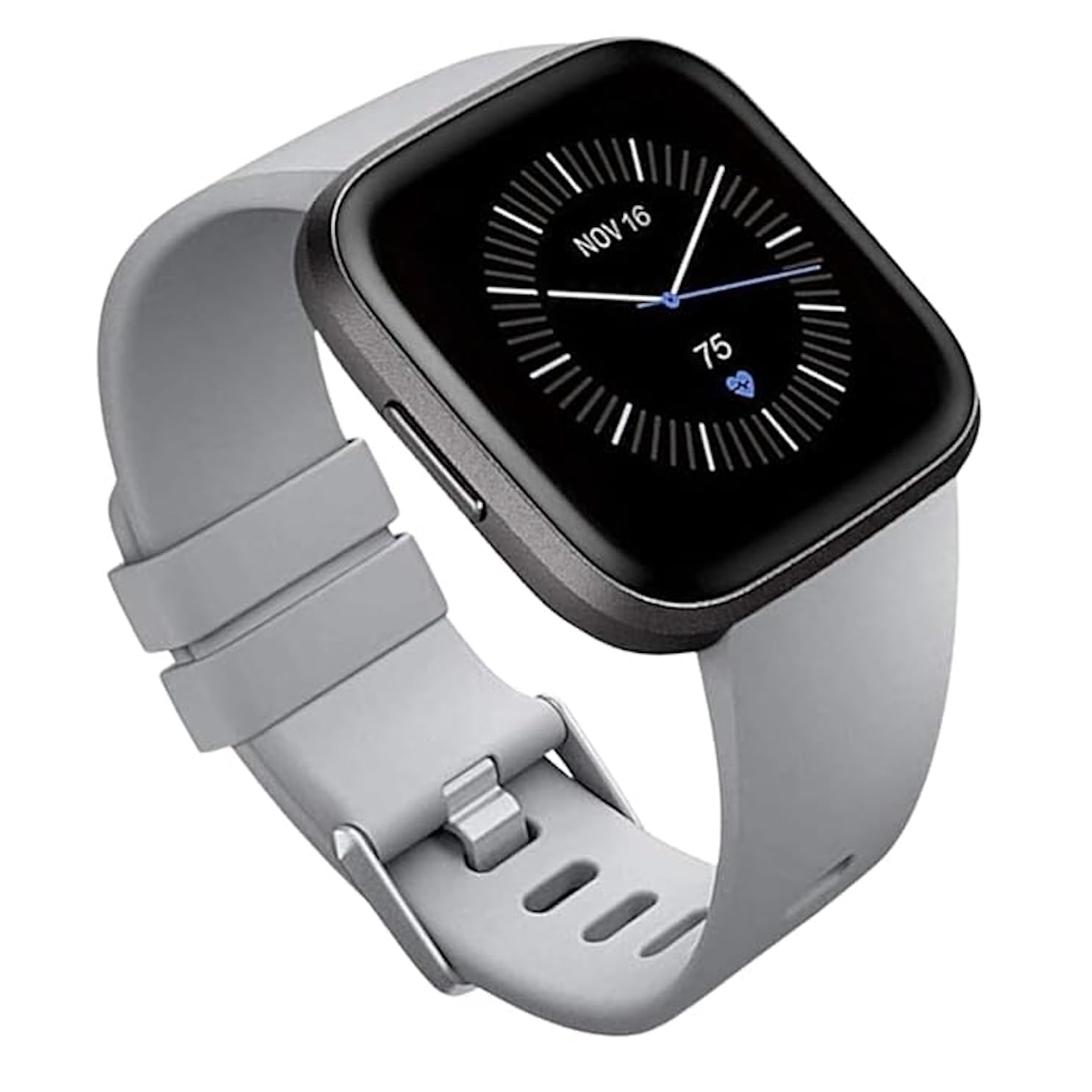YODI Soft Silicone Classic Strap Band For Fitbit Versa/Versa 2/ Versa Lite Small & Large Size, Replcement Watch Straps Compatible With Fit-bit Special Edition/Lite Edition/Versa SE For Men Women-image-6
