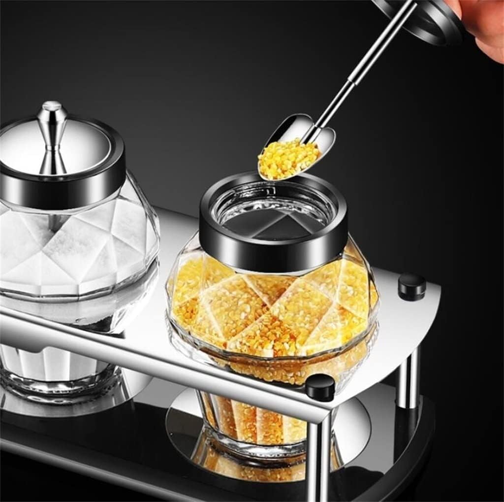 Light Luxury Creative Glass Seasoning jar Household Oil Bottle Kitchen Supplies Leak-Proof Oil Bottle