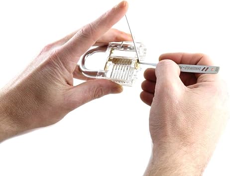 Lock Pick Practice Padlock for Beginners - Ideal for Locksmith Training