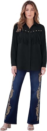 Roamans Fringe Big Shirt