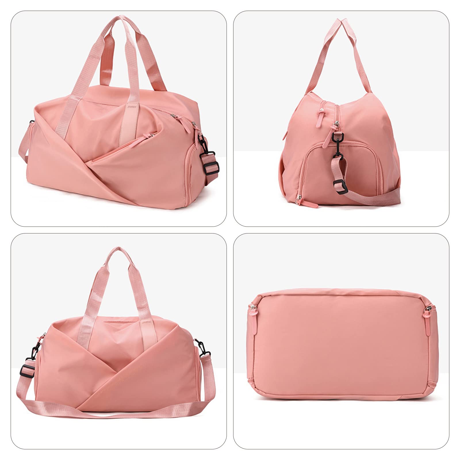 Borsa sportiva da yoga per donne e uomini con scomparto per le scarpe e