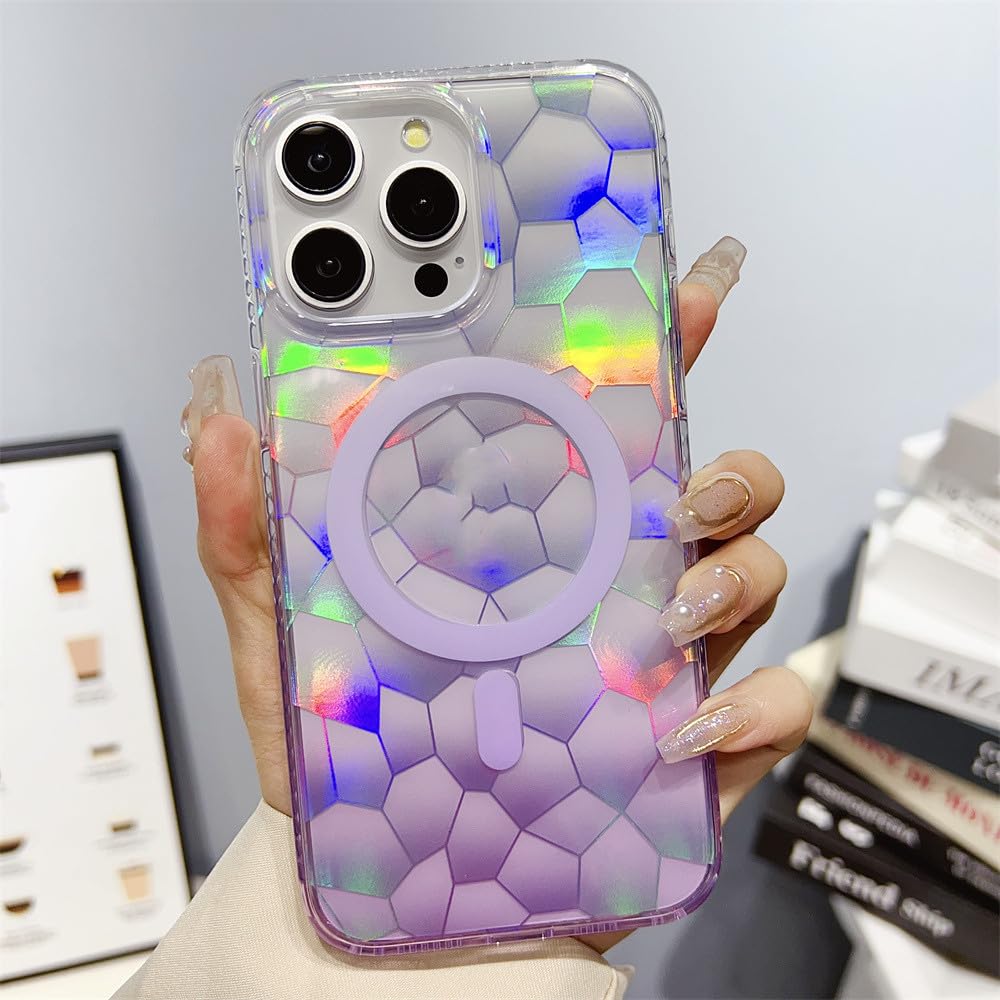 Housse antichoc dégradée Aurora pour iPhone 15 Pro Max et 13