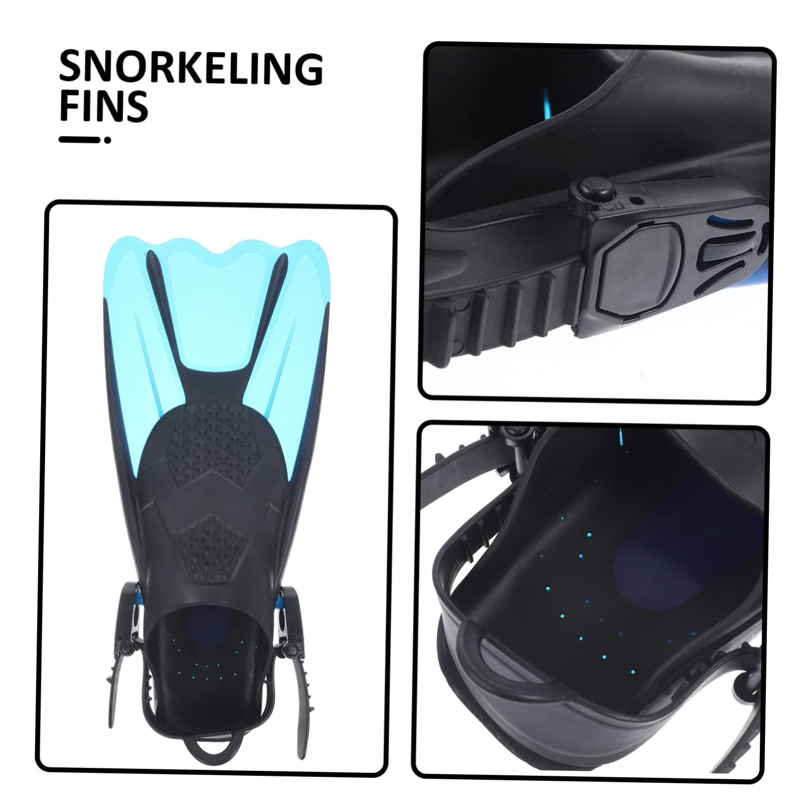 ifundom Snorkeling Regolabili per Adulti Attrezzatura Immersione e Snorkeling per Viaggi e Allenamento