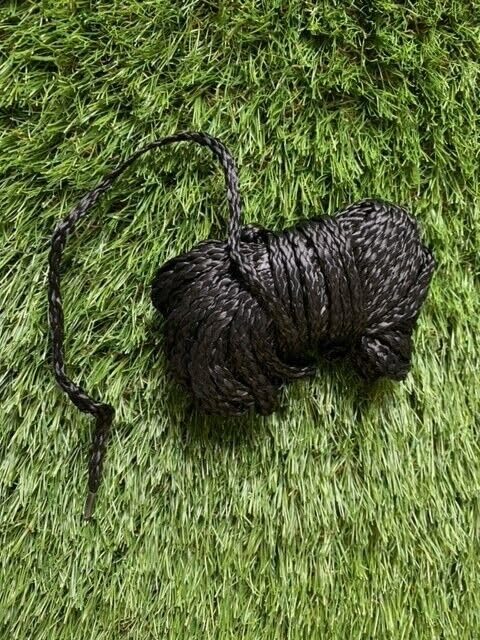 Generic Sportspower & other Trampoline Black Tie Rope Cords For Enclosure Netting PAck of 4