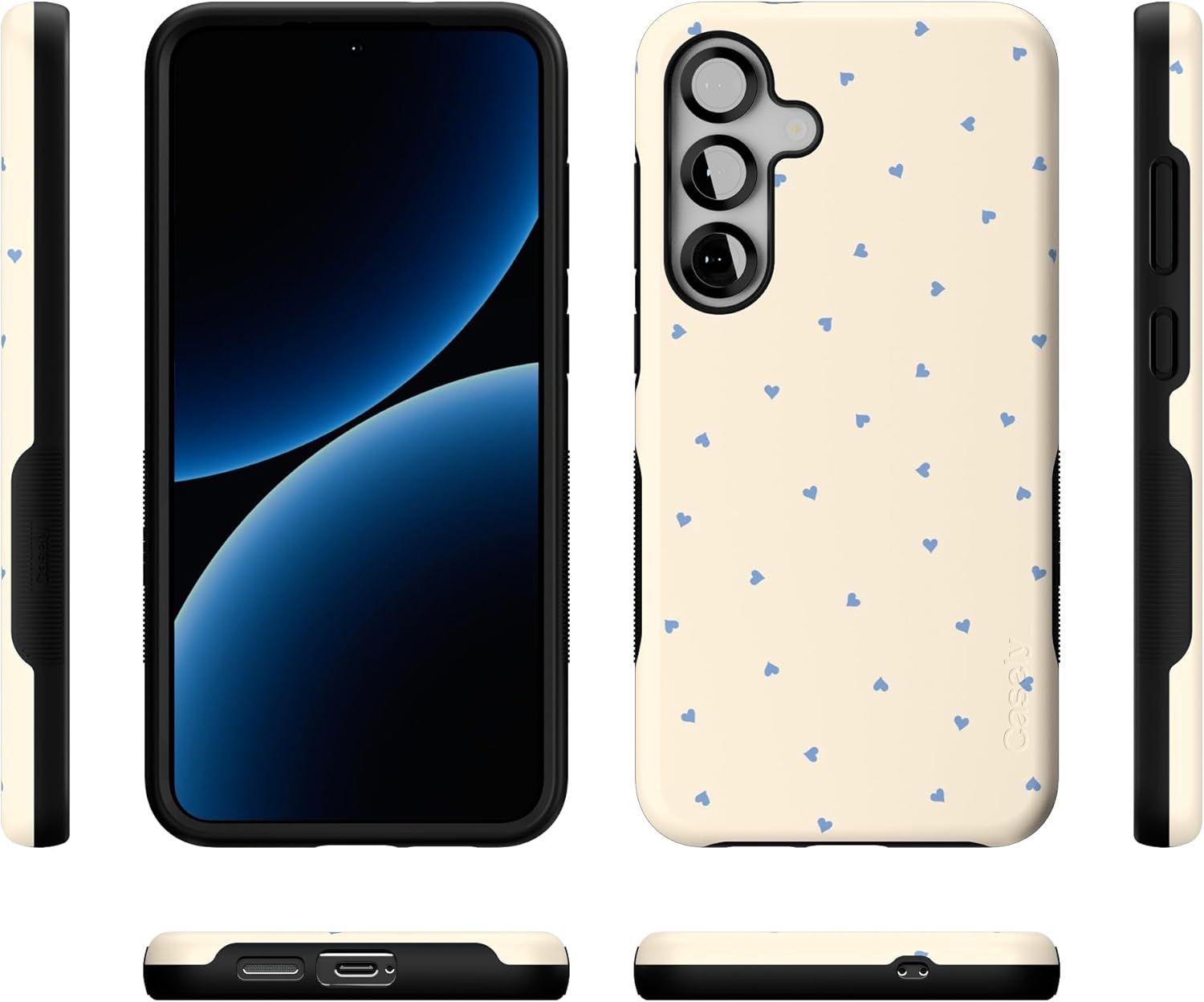 Casely Galaxy S25 Plus Case | I'm Yours | Tiny Hearts | Bold Protective Design | Compatible with MagSafe