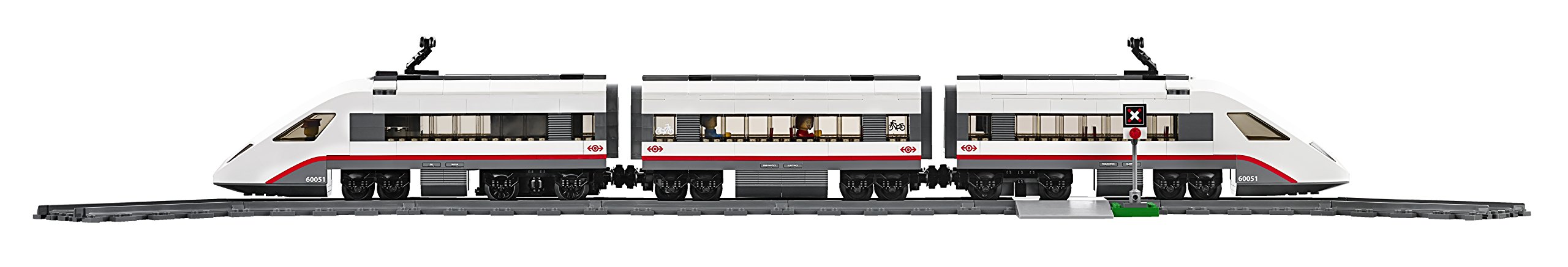 LEGO City Trains High-speed Passenger Train 60051 Building Toy by LEGO