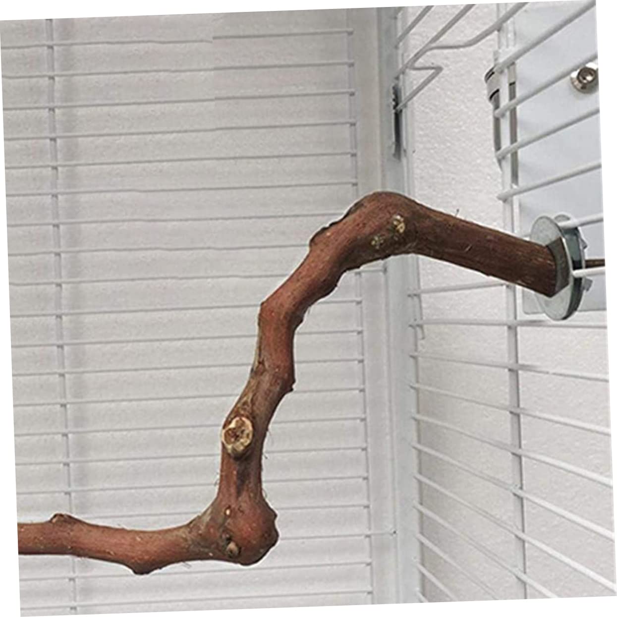 Angoily 3pezzi Per Uccelli Legno Per Addestramento e Gioco Giocattolo Per Pappagalli Struttura Semplice e Resistente Atmosfera Naturale Per La Gabbia Design Pratico Per Esercizio e