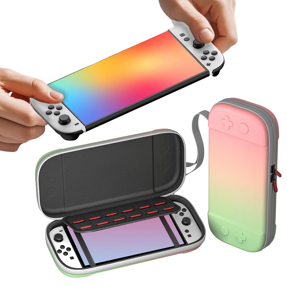 Amazon.co.jp: ALINUOYQ Switchゲーム機保護ケース Switch キャリング