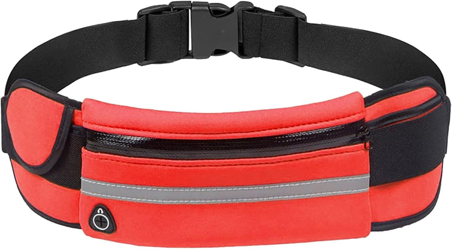 New Upgrade Outdoor Sports Anti-Theft Belt Bag, Fanny Pack Waist Bag for Running Hiking Fitness Cycling Workout Gym (E)