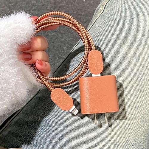 Protector de cable para iPhone ideal para el escritorio de mujeres y niñas 6