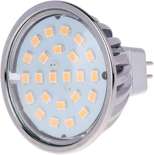 Miniatura 2 de MR16-DIM-24T-DW - Bombilla halógena LED regulable MR16 GU5.3 de 12 V, reflector de haz ancho de 120 grados, 4.8 W, equivalente a 50 W, luz blanca