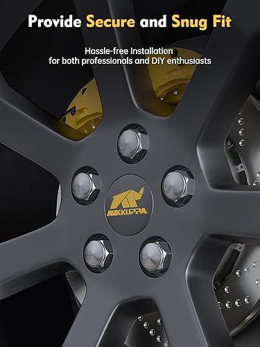 Vista 114 de MIKKUPPA Tuercas de llanta M14x2.0 – Repuesto para ruedas de fábrica Ford F150 Expedition Lincoln Navigator Factory 2003-2014 – 24 tuercas Plateado