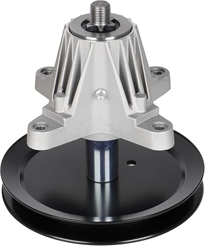 Miniatura 8 de Conjunto de husillo 618-04636 618-04865 918-04636, apto para Cub Cadet LTX1045 LTX1046, para MTD LT2000 LT2200, para Troy-Bilt TB2246, plataforma de