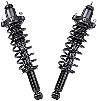 Vista 1505 de Detroit Axle - Kit de suspensión delantera de 10 piezas para Chevy Aveo Aveo5 Pontiac G3 Wave 2 Ready Struts Assembly 2 Enlaces de barra
