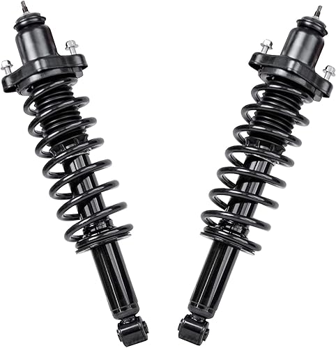 Miniatura 1505 de Detroit Axle - Kit de suspensión delantera de 10 piezas para Chevy Aveo Aveo5 Pontiac G3 Wave 2 Ready Struts Assembly 2 Enlaces de barra