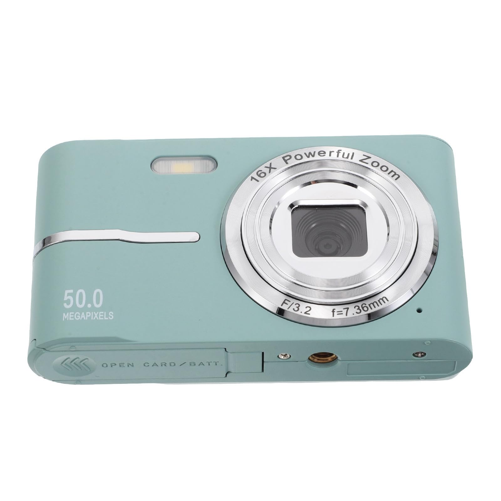 Alipis Macchina Fotografica Digitale Compatta Mini in Abs Verde, Leggera e Facile da Usare, per Viaggi e Feste con Modalità di Scatto Versatili